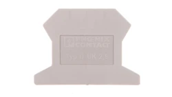 Ścianka końcowa 1,5x42,5x30,7mm szara D-UK 2,5 3001022