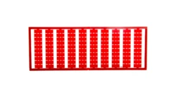 Ramka z oznacznikami bez nadruku czerwona 209-501/000-005 /5szt./