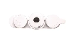 Adaptor elektryczny do szyny 3-f OWALNEJ/KWADRATOWEJ/DOSTROPOWEJ Biały IV7600-00-31