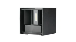 Oprawa elewacyjna LED 11W 1360lm 4000K IP65 Kwadrat Czarny 218530