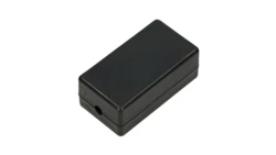 Puszka połączeniowa beczka, złączka, black Extralink CAT5E UTP