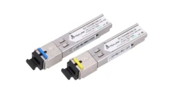 Moduł SFP WDM 1,25Gbps, 1310/1550nm, single mode, 3km, SC, DOM, para Extralink SFP 1.25G