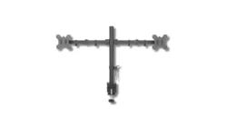 Podwójne ramię biurkowe 2X TV/LED/LCD 13-27 CALI 20KG Obrotowe ICA-LCD 382-D