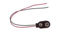 Przewód zasilający na baterię 9V 6F22 11445