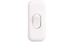 Wyłącznik kołyskowy przelotowy, 2-torowy, 2,5A, 250V WK-2P BIAŁY W-97747