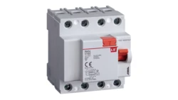 Wyłącznik różnicowoprądowy 4P 32A 0,1A typ AC RKN 4P 32A 100mA