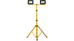 Projektor LED na statywie żółty 2x30W 2x2350lm IP65 6400K SL-S01