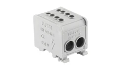 Blok rozdzielczy 1-torowy (2x35mm² 2x35mm²) LZ1*35/35 mocowanie na TS 35, szary 84169002