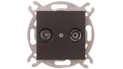 Novella Gniazdo Rtv Końcowe, Kolor Czarny / 92105521m