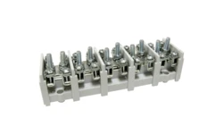 Odgałęźnik instalacyjny 5-torowy (2x35mm² 4x16mm²) LZ5*35/16wyk.12 (bez pokrywy) mocowanie do podłoża, szary 84026002