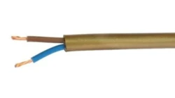 Przewód mieszkaniowy H03VV-F (OMY) 2x0,5 złoty /100m/