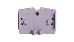 Złączka 2-przewodowa 2,5mm2 z mocowaniem śrubowym szara 264-301 /100szt./