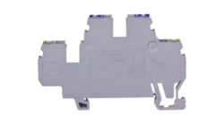 Złączka dwupiętrowa 4-przewodowa PE / N 2,5mm2 szara 870-517 /50szt./