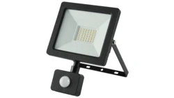 Projektor LED 30W 3350lm 4000K Premium z czujnikiem czarny IP44 GW-0013