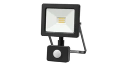 Projektor LED 10W 1000lm 4000K Premium z czujnikiem czarny IP44 GW-0009