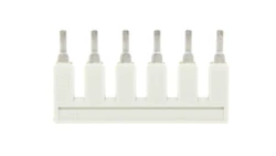 Mostek grzebieniowy 6-torowy 32A 800V jasnoszary 2004-406 TOPJOBS /25szt./