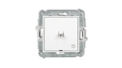 ICON Mechanizm łącznika zwierny światło w stylu amerykańskim biały IWPUS-5