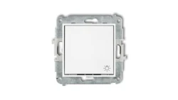 ICON Mechanizm łącznika zwierny światło biały mat 25IWP-5