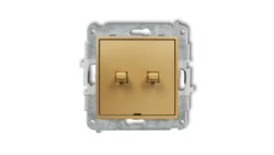 ICON Mechanizm łącznika świecznikowego w stylu amerykańskim złoty 29IWPUS-2