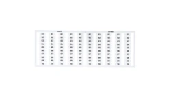Oznaczniki WSB 10x 61-70 biały 249-602 /5szt./