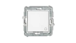 ICON Mechanizm łącznika zwierny dzwonek biały mat 25IWP-4