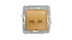 ICON Mechanizm łącznika podwójnego schodowego w stylu amerykańskim złoty 29IWPUS-33