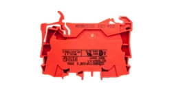 Złączka szynowa 2-przewodowa 4mm2 czerwona 2004-1203 TOPJOBS