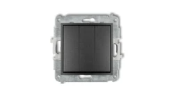 ICON Mechanizm łącznika potrójnego grafitowy 11IWP-7