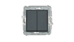 ICON Mechanizm łącznika żaluzjowego z podtrzymaniem grafitowy mat 28IWP-88