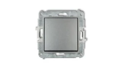 ICON Mechanizm łącznika jednobiegunowego srebrny metalik 7IWP-1