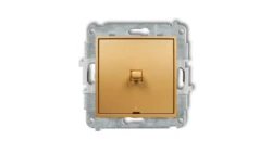 ICON Mechanizm łącznika dwubiegunowego w stylu amerykańskim złoty 29IWPUS-9