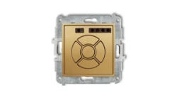 ICON Mechanizm elektronicznego sterownika roletowego (sterowanie lokalne) złoty 29ISR-1