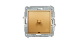 ICON Mechanizm łącznika zwierny światło w stylu amerykańskim złoty 29IWPUS-5