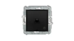 ICON Mechanizm łącznika zwierny światło w stylu amerykańskim czarny mat 12IWPUS-5