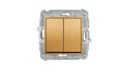 ICON Mechanizm łącznika zwiernego żaluzjowego złoty 29IWP-8