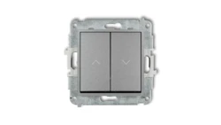 ICON Mechanizm łącznika zwiernego żaluzjowego srebrny metalik 7IWP-8