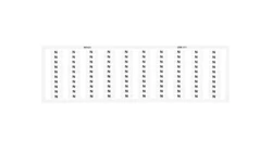 Ramka z oznacznikami 100x N 209-777 /5szt./