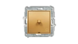 ICON Mechanizm łącznika zwierny dzwonek w stylu amerykańskim złoty 29IWPUS-4