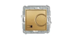 ICON Mechanizm elektronicznego regulatora temperatury z czujnikiem powietrznym złoty 29IRT-2