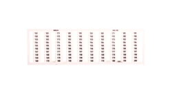 Ramka z oznacznikami 2x 151-200 209-709 /5szt./