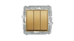 ICON Mechanizm łącznika potrójnego złoty 29IWP-7