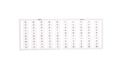 Ramka z oznacznikami 20x U V W N PE 209-474 /5szt./