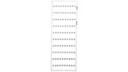Oznaczniki Mini-WSB 10x 201-300 biały 248-510 /5szt./