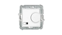 MINI Mechanizm elektronicznego regulatora temperatury z czujnikiem powietrznym biały mat 25MRT-2