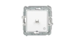 MINI Mechanizm łącznika zwierny światło w stylu amerykańskim biały mat 25MWPUS-5