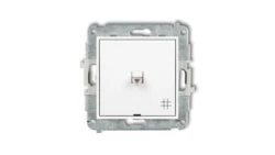 MINI Mechanizm łącznika krzyżowego w stylu amerykańskim biały mat 25MWPUS-6