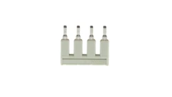 Mostek grzebieniowy 4-torowy 32A 800V jasnoszary TOPJOBS 2004-404 /25szt./