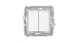 MINI Mechanizm łącznika świecznikowego biały mat 25MWP-2