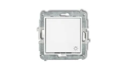 MINI Mechanizm łącznika zwierny światło biały mat 25MWP-5