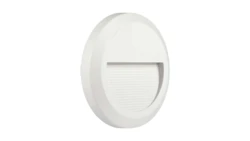 Oprawa schodowa LED 2W 80lm 4000K IP65 Biała Okrągła 211314